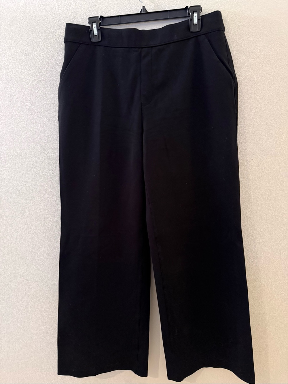 Spanx Women’s Black Wide Leg Dress Oants